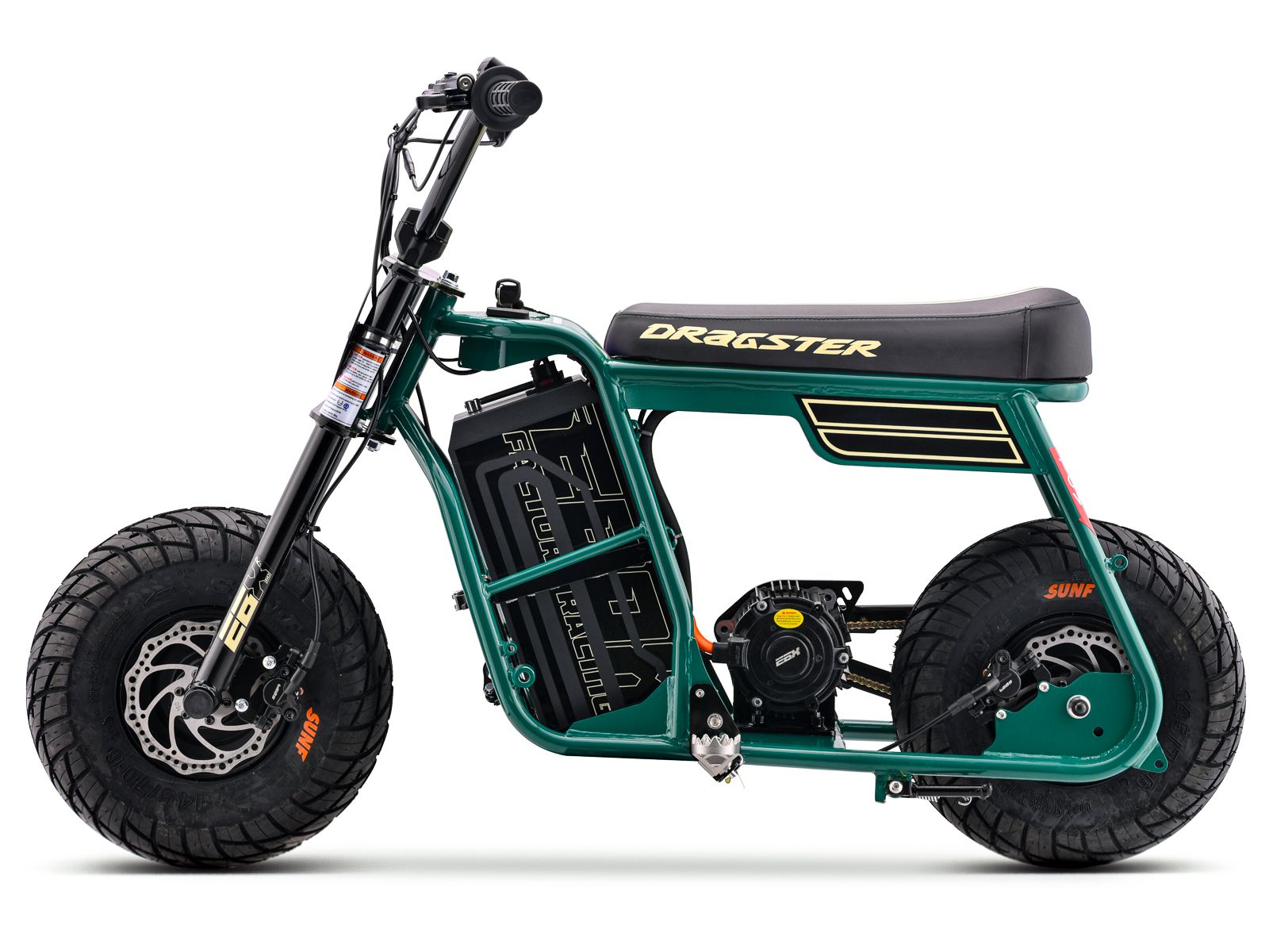 EBOX Dragster 60R Green Electric Pit Bike – 53 MPH 60V New Mini Bike - Image 2