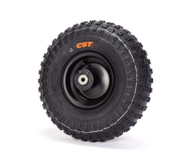 Rear Wheel With Tire